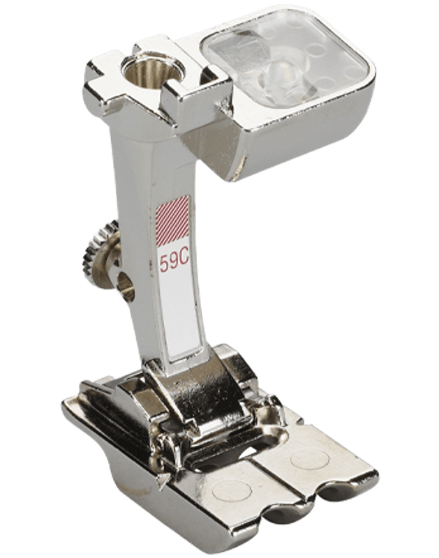 Bernina Trykkfot 59C Paspoalfot dobbel