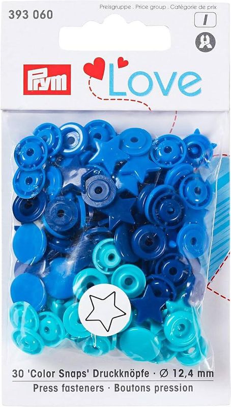 Prym Love Color Snaps 12,4mm 30stk