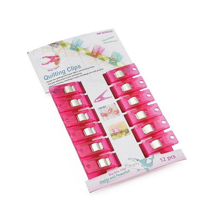 Hovedbilde Sew Mate Quilteklipps 12pk