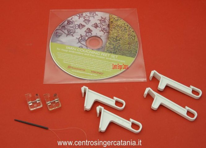 Hovedbilde Husqvarna Yarn Couching Feet Set