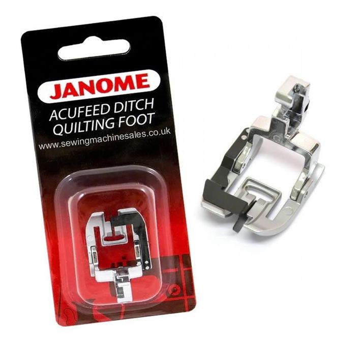 Hovedbilde Janome/Elna Trykkfot Acufeed Ditch Quiltefot