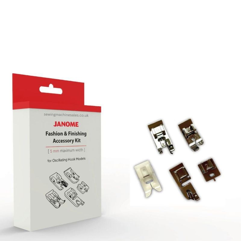 Janome/Elna Trykkfotsett Fashion & Finishing