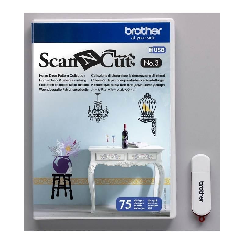 Brother Home-Deco Pattern Collection No.3 CAUSB3