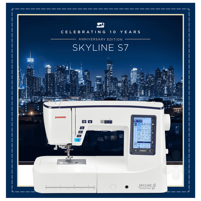 Hovedbilde Janome Skyline S7 Anniversary Edition symaskin