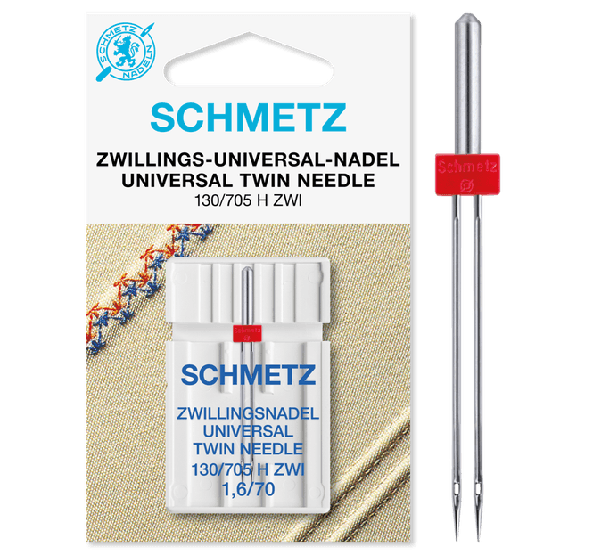 Hovedbilde Schmetz Tvillingnål Universal 1,6mm #70 1pk