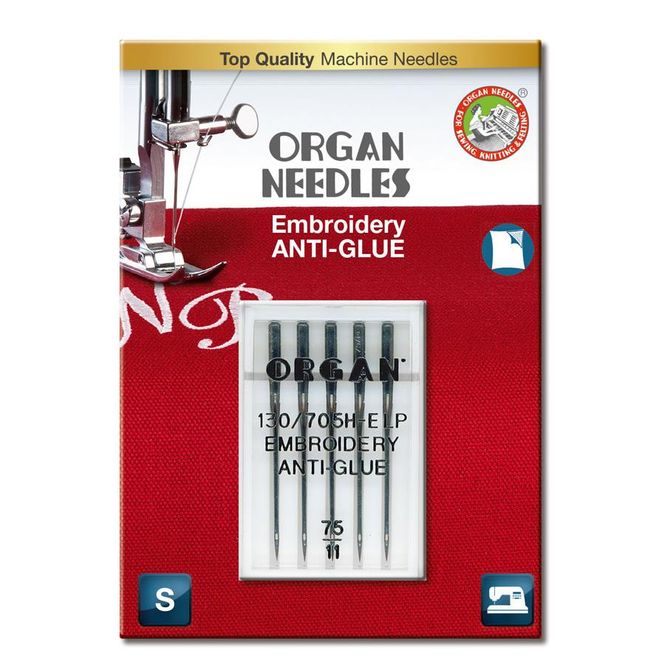 Hovedbilde Organ Anti Glue Nål #75 5pk