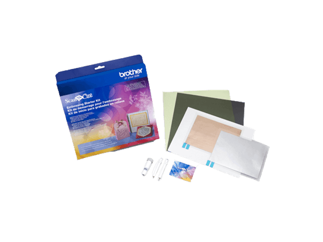 Hovedbilde Brother Embossing Starter Kit CAEBSKIT1