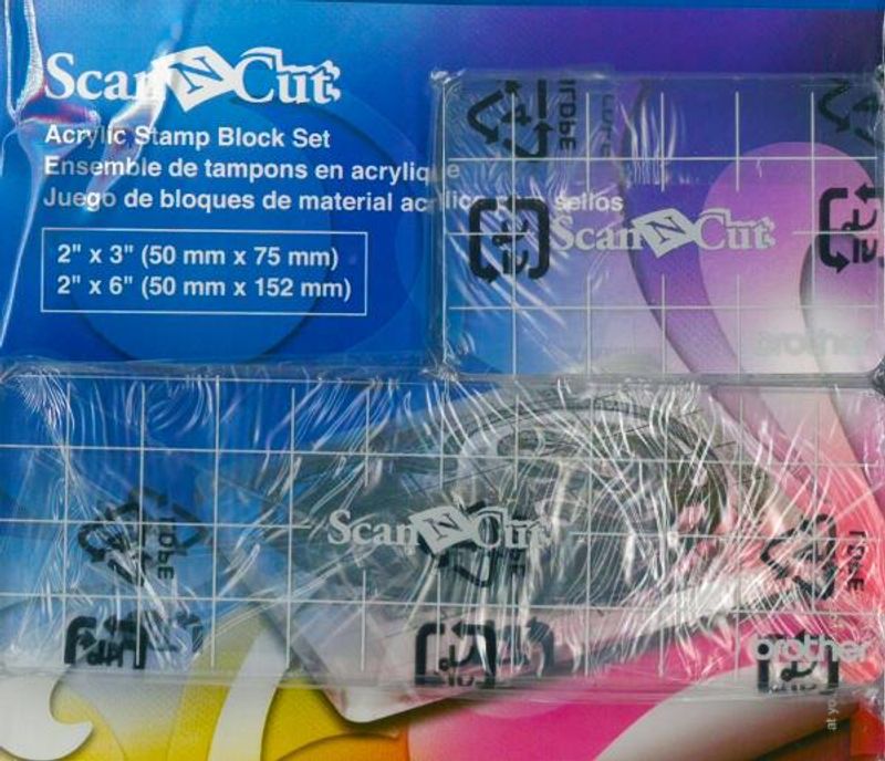 Brother Acrylic Stamp Block Set CASTPBLS1