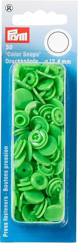Prym Color Snaps Trykknapp 12,4mm 30 stk Runde