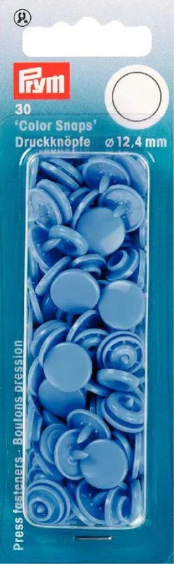 Prym Color Snaps Trykknapp 12,4mm 30 stk Runde